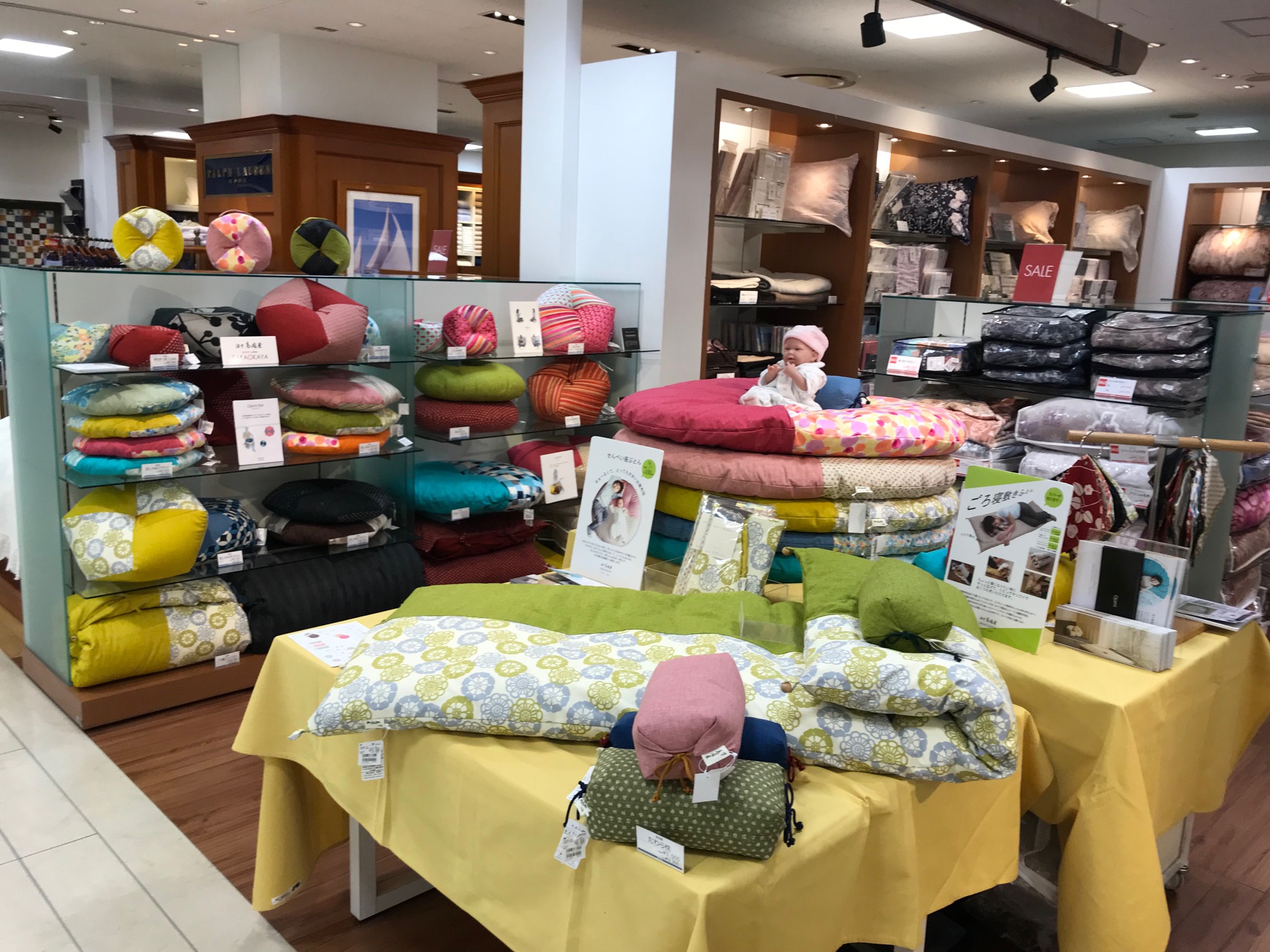 そごう 千葉 店 7階寝具で期間限定ポップアップ開催中